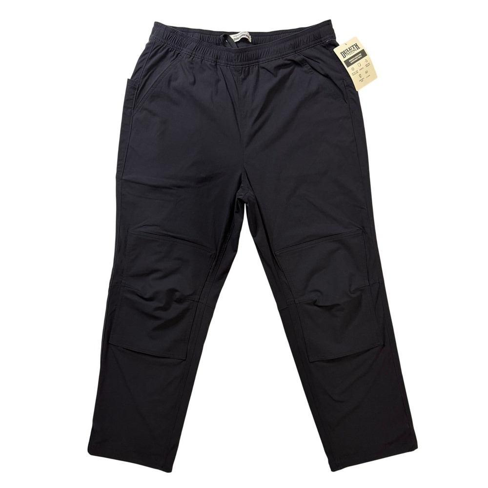 Duluth Trading Co Heirloom Gardening Pants Womens Medium Short Black 25329